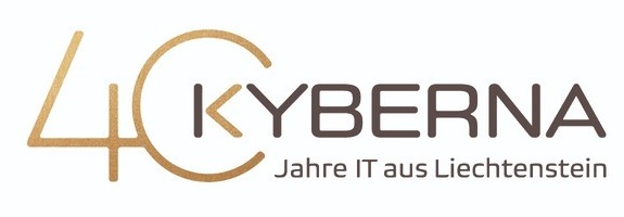 40 Jahre KYBERNA Logo
