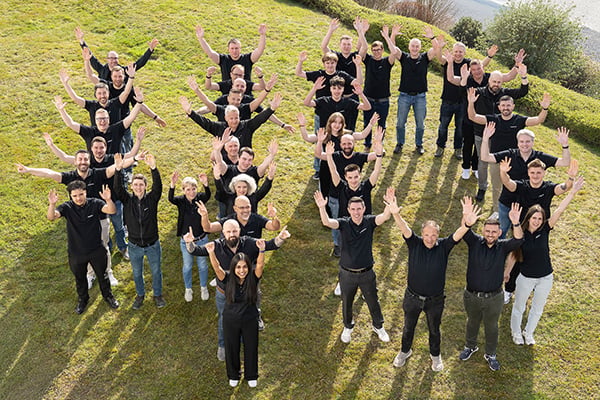 KYBERNA Mitarbeiter Jubiläum 40 Jahre KYBERNA im Jahr 2026
