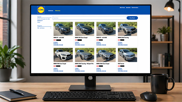 Die eAuktion-Plattform von KYBERNA im Einsatz bei Lidl Schweiz