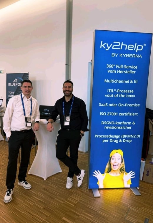 Alex und Gianluca an der Service Space Wien 2026